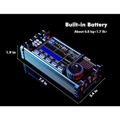 Xiegu X6100 HF Transceiver SDR Antenna Tuner