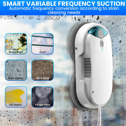 INSE Window Cleaning Robot With Automatic Water Spray Remote Control