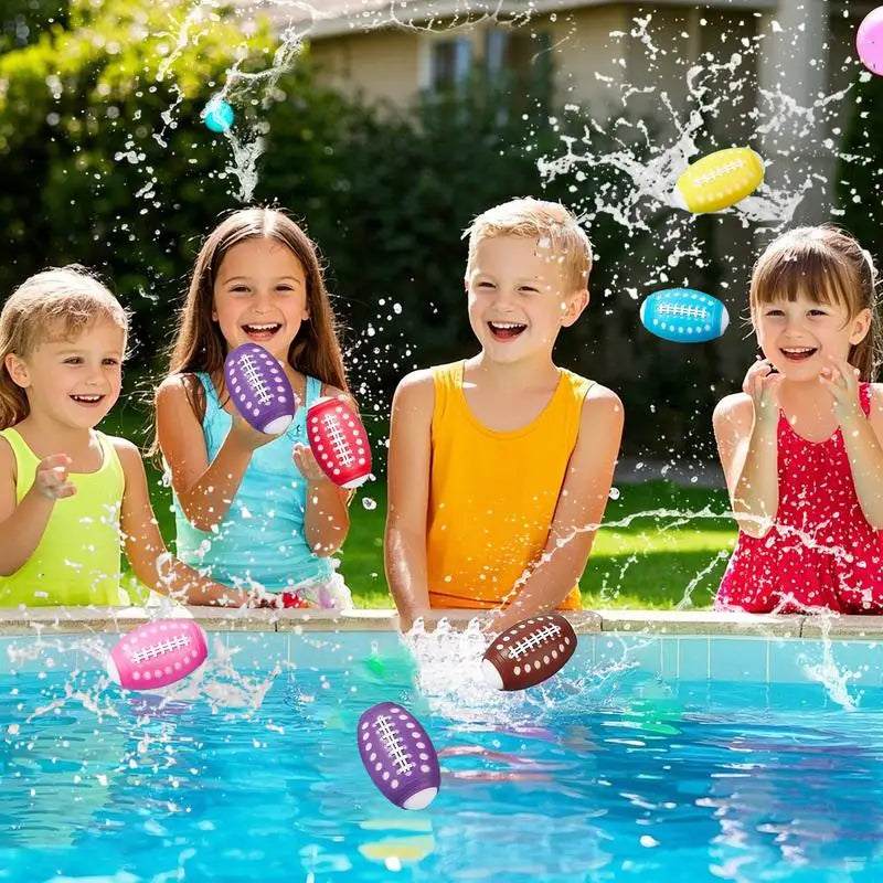 Reusable Water Balloons And Absorbent Sponge Balls