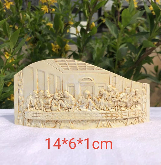 Jesus The Last Supper Vintage Resin Dinner Table Ornaments Home Decor Items Figurine Christmas Decorations Table Decorations