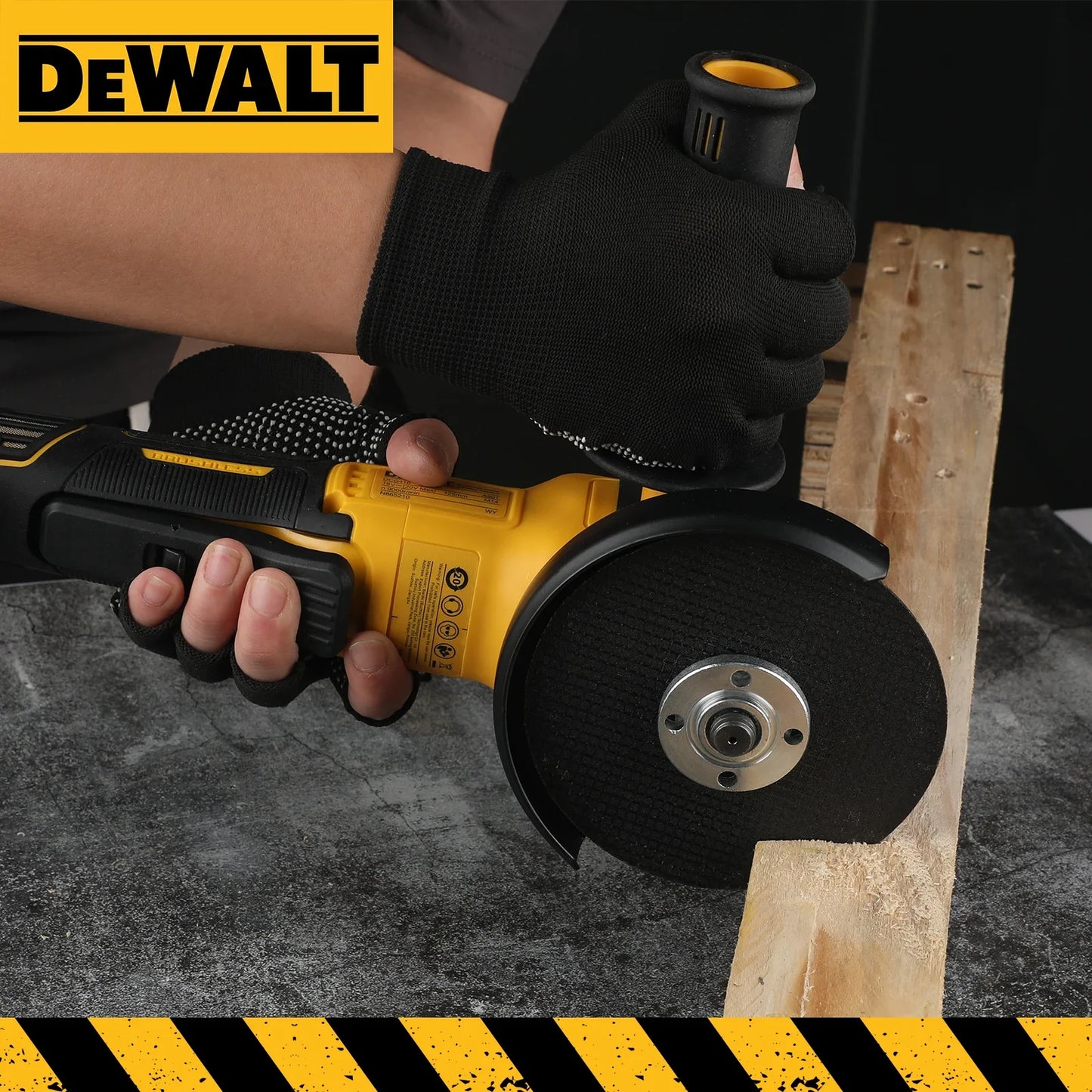 DEWALT DCG416 20V Brushless Cordless Cutting Machine - Tailored for Pros and DIYers, Master of Various Grinding & Cutting Jobs