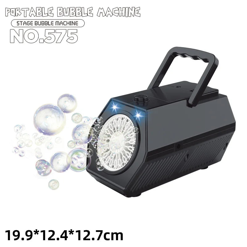Automatic Bubble Machine Blower For Kids Outdoor Party