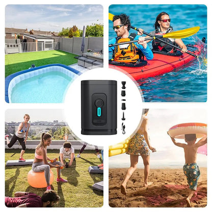 Mini Electric Vacuum Air Pump With Five Nozzles For Inflation