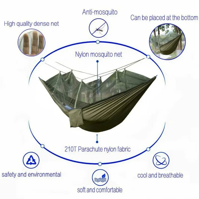 Swallowtail Lightweight Camping Hammock Canopy And Rain Fly