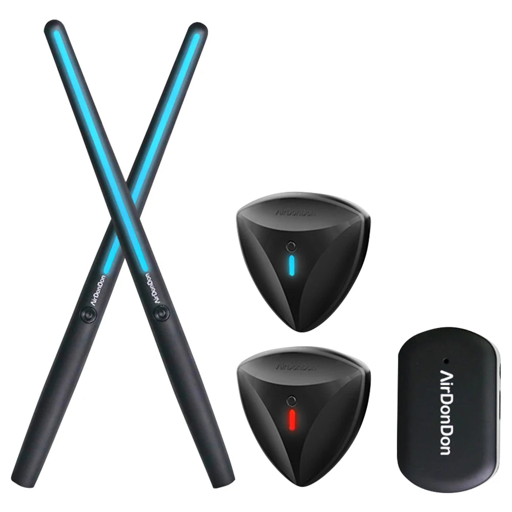 Hign-concerned Air Drum Set With Foot Sensor Bluetooth