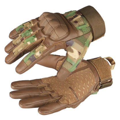Tactical Full Finger Cycling Gloves With Non Slip Grip
