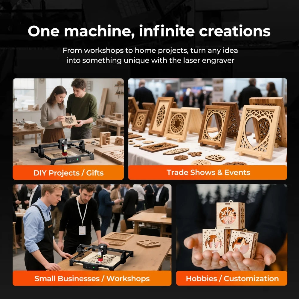 Laser Engraver and Cutting Machine