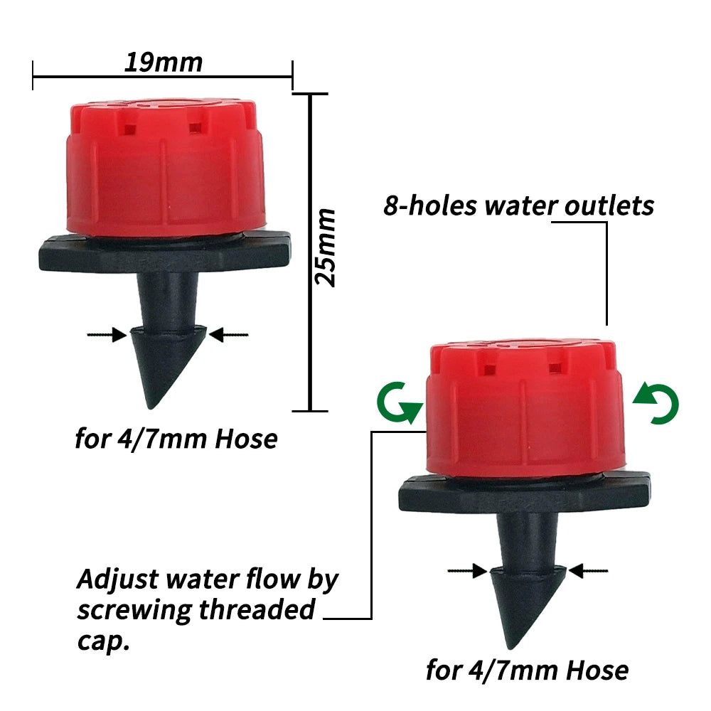 Drip Irrigation Kit Automatic Watering System Nozzles For Garden