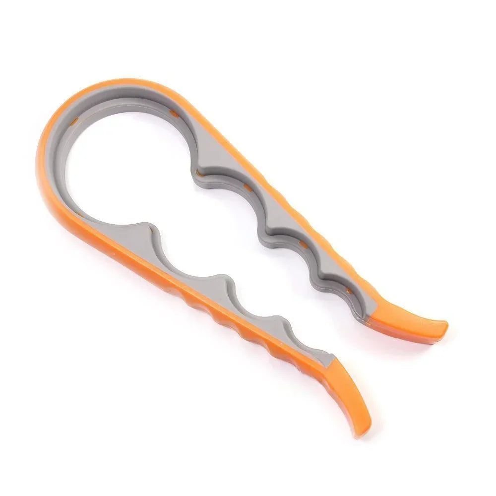 8 in 1 Multi-Function Non Slip Colorful Can Opener Tool Get Lids Off Easily Jar Opener Bottle Opener Jar Gripper for Weak Hands