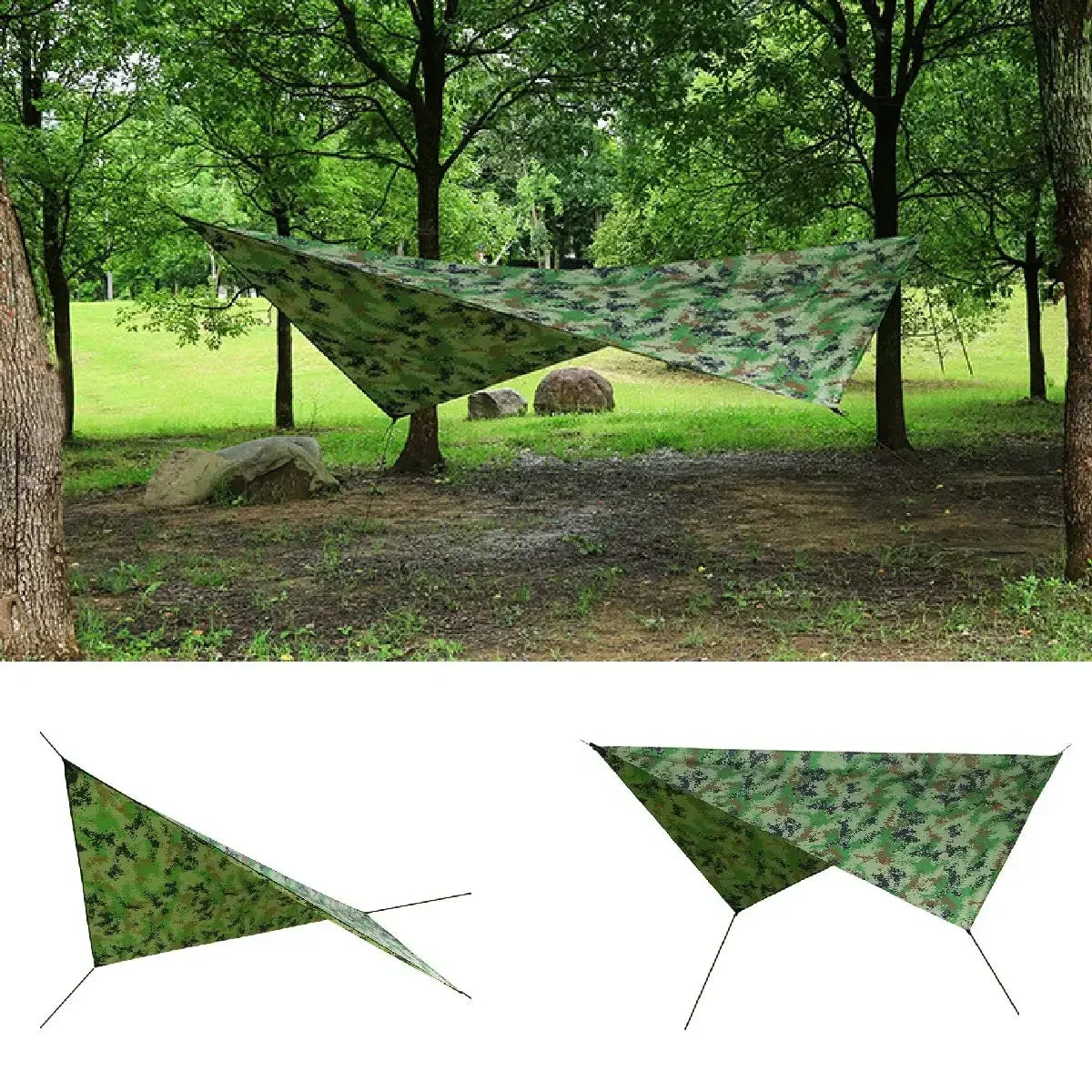 Swallowtail Camping Hammock With Mosquito Net and Rainfly