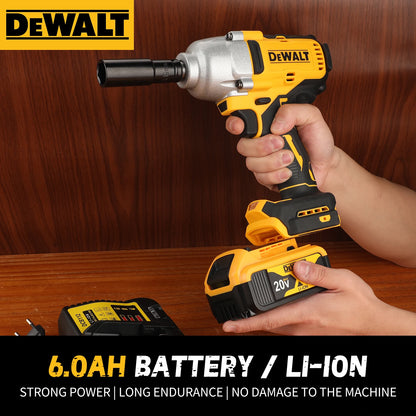 DEWALT DCB206 20V 6.0AH Rechargeable Backup Lithium Battery Packaging, Ideal for All DEWALT 20V Power Tools,Ensuring Performance