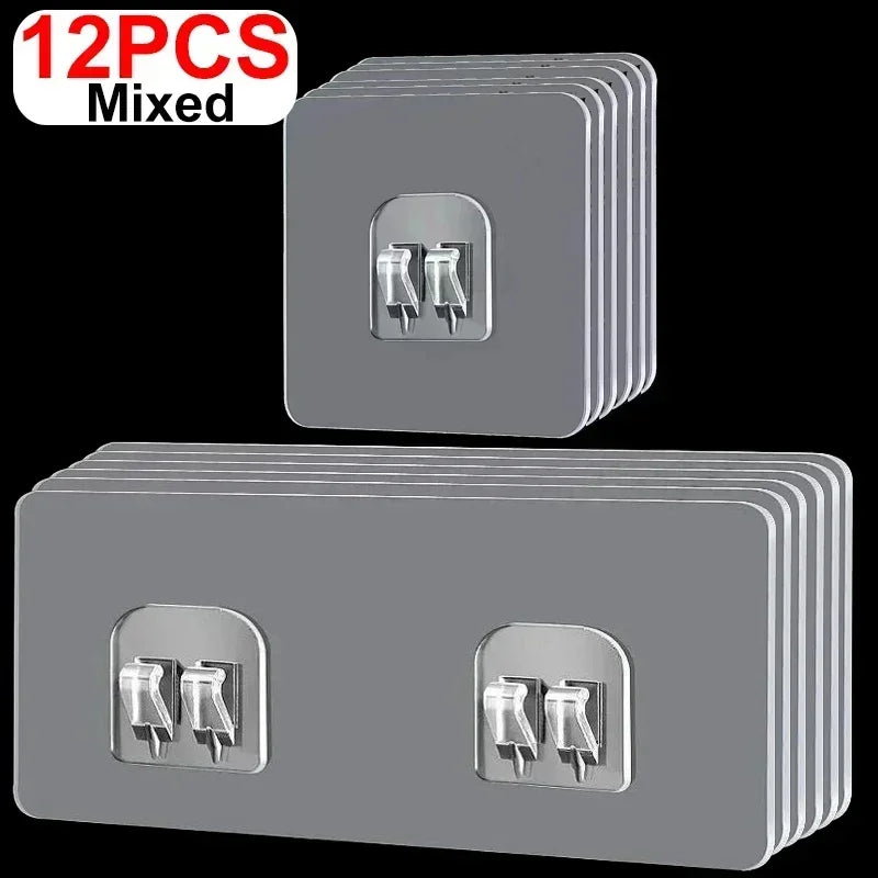 Self Adhesive Waterproof Wall Hook For Bathroom Kitchen