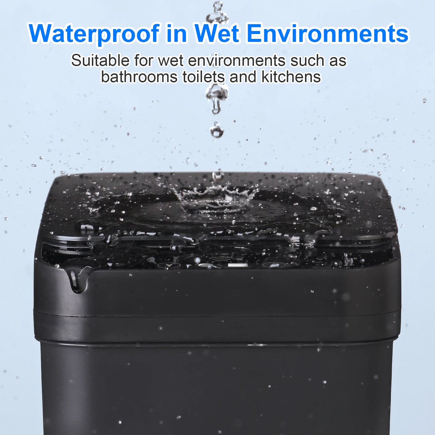 Mistys Garden Gadgets Motion Sensor Trash Can 2 Pack