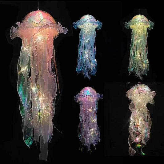 Jellyfish Atmosphere Night Light LED Hanging Lantern