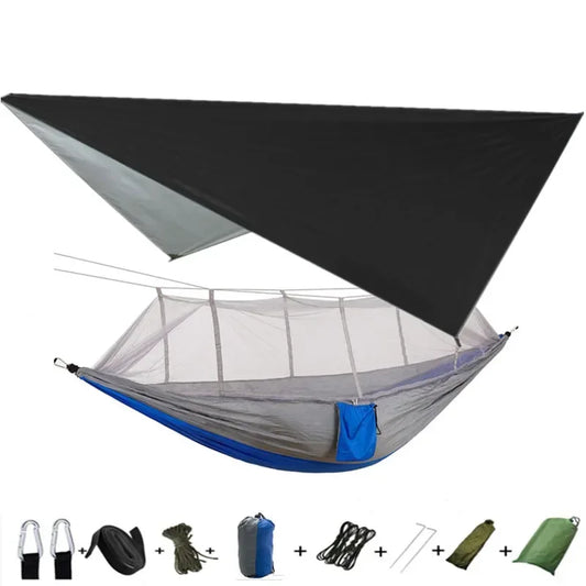 Swallowtail Lightweight Camping Hammock Canopy And Rain Fly
