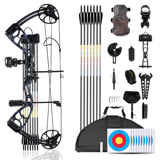 Hignconcerned Motion Zeus Archery Compound Bow Kit Pro