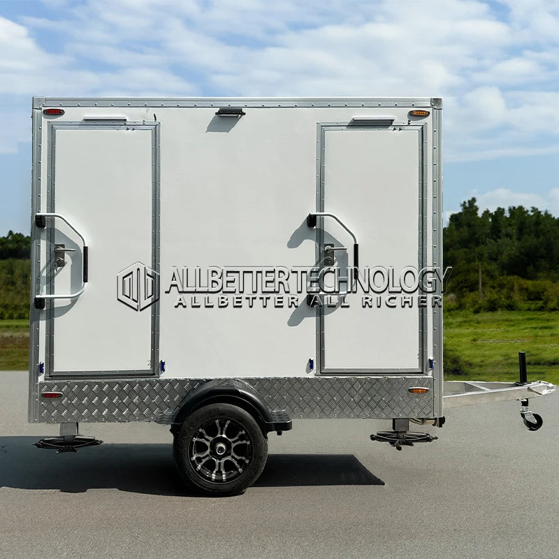 Allbetter Mobile Luxury Outdoor Portable Restroom Trailer Toilet And Shower