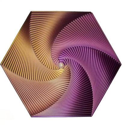 3D Printed Fractal Fidget Hexagon Sensory Toy