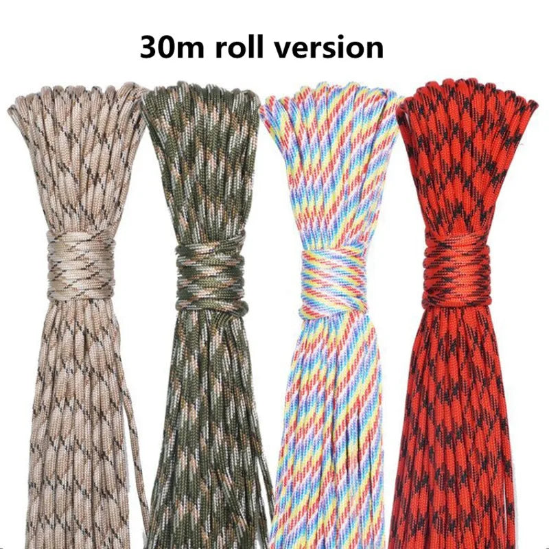 Paracord 550 Parachute Cord Outdoor Survival Rope Kit