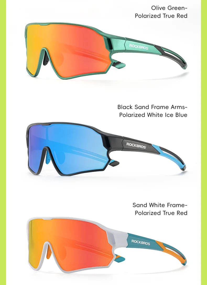 Kids Cycling Glasses UV400 Photochromic Wind Sand Resistant
