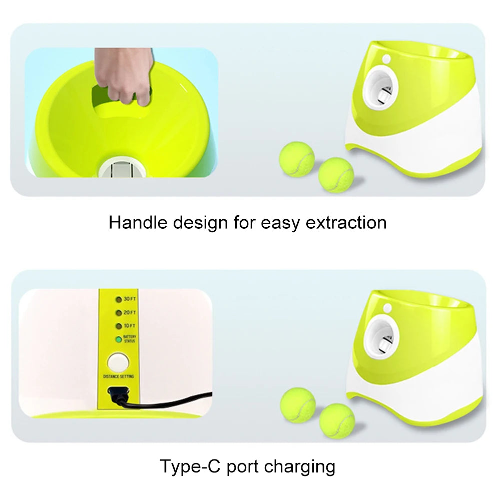 Mistys Garden Automatic Dog Ball Launcher Toy For Pets