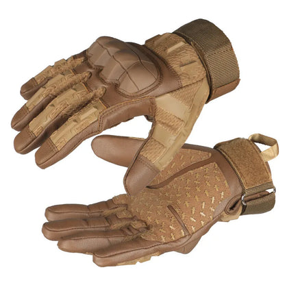 Tactical Full Finger Cycling Gloves With Non Slip Grip