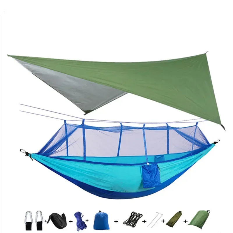 Swallowtail Lightweight Camping Hammock Canopy And Rain Fly