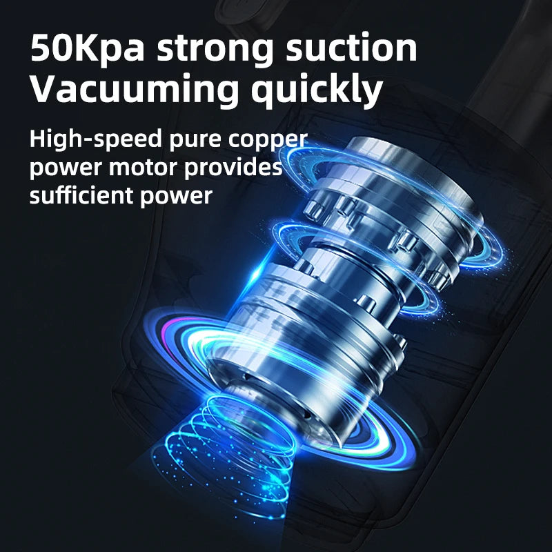 Wireless Automobile Vacuum Cleaner Wet Dry Dual-Use Handheld Electric Mini appliance Cleaner For Car home Vacuum Cleaner