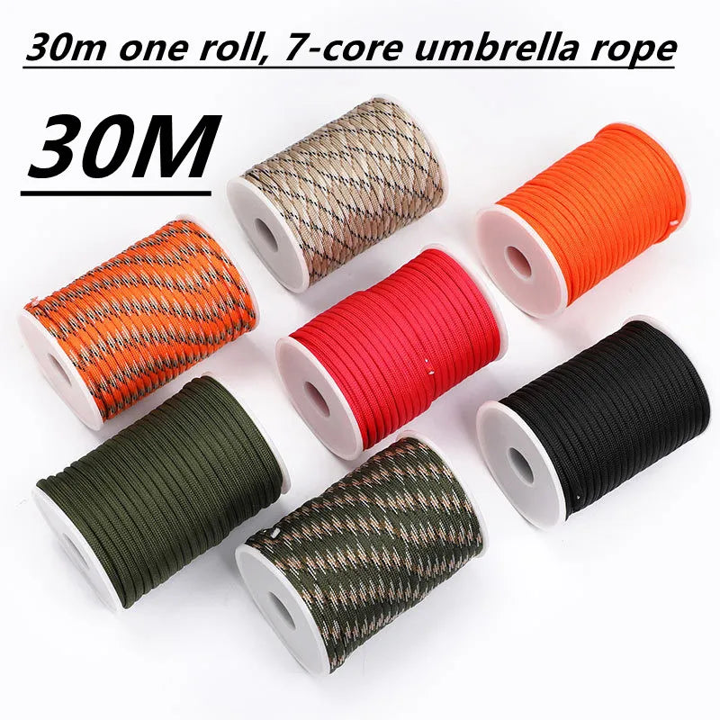 Paracord 550 Parachute Cord Outdoor Survival Rope Kit