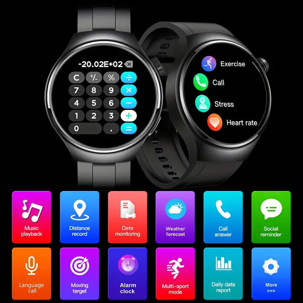 Senbono Men Smart Watch Heart Rate Blood Oxygen Bluetooth