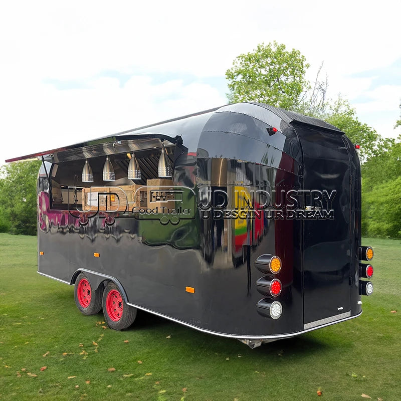 Urdream 2025 New Type Street Selling Coffee Van Catering Cart Burgers Fries Ice Cream Bus Truck Mobile Food Trailer for Sale