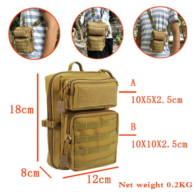 GZYF Outdoor Hunting EDC Bag Pouch MOLLE Backpack Gear