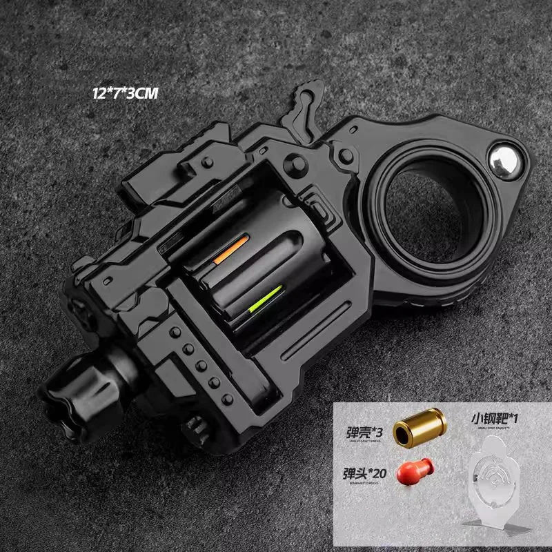 Cool Metal Agent Pistol EDC Fidget Toys Fun Shooting Fidget Toys Stress Relief & Relaxation Toys Office Leisure Gadgets