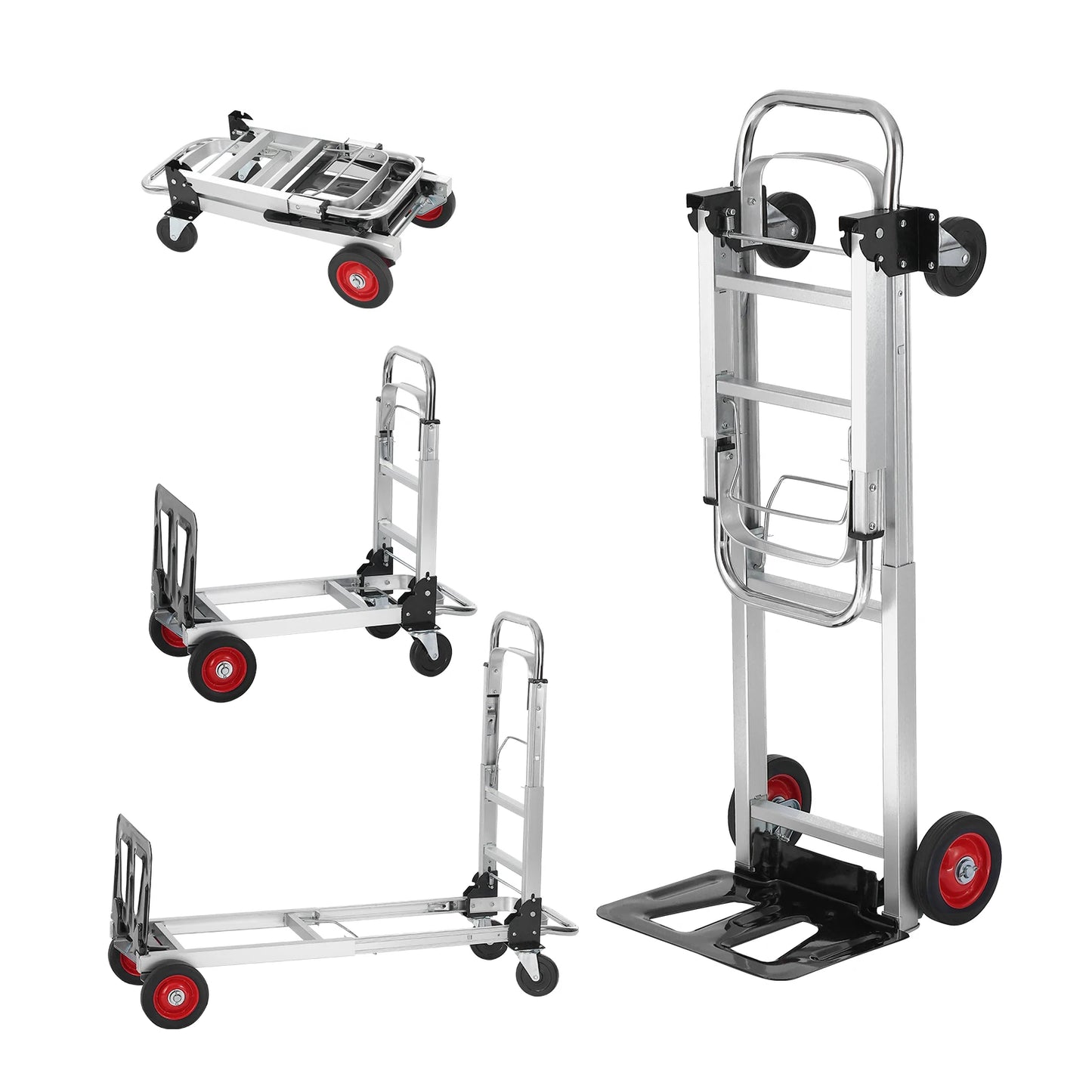 Folding Hand Truck Dolly Lightweight Luggage Utility Cart