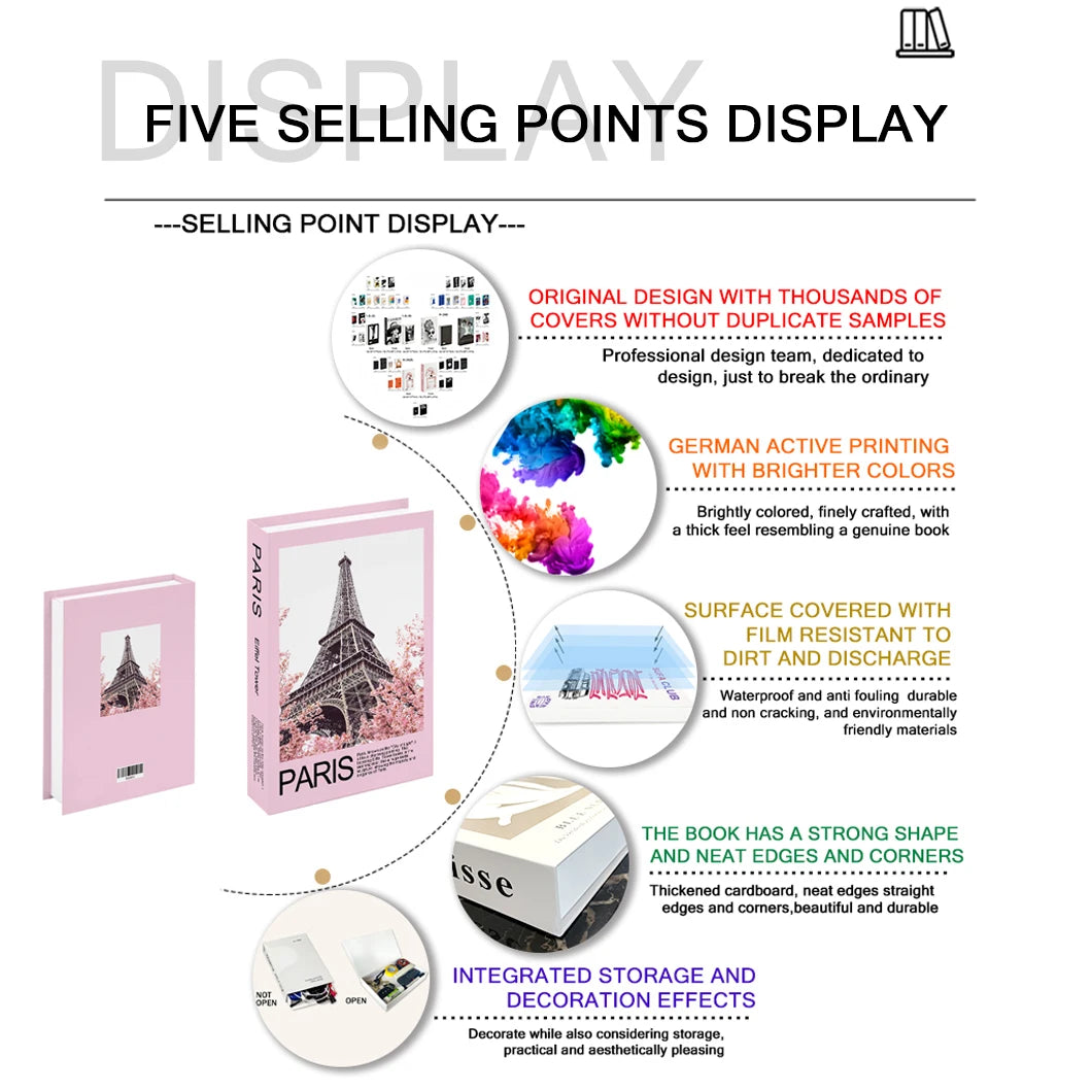 Christianity Luxe Fake Book Storage Box Home Decor Jesus Bible Decorative Books Coffee Table Simulation Book Interior Decoration