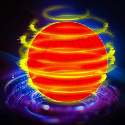 Flying Ball Boomerang Magic LED Lights Toy for Drone Hover and Fidget Fun