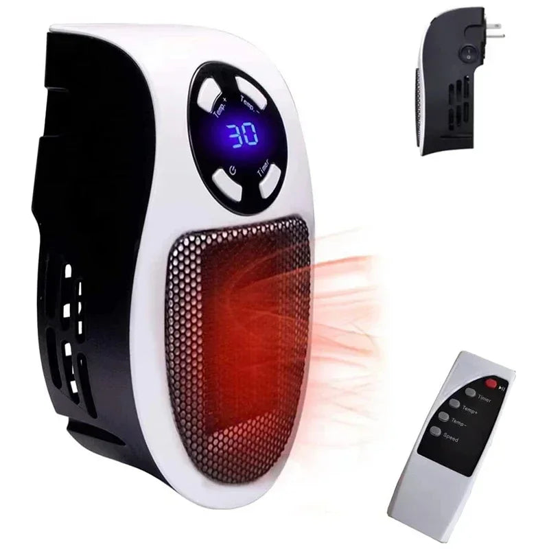 Portable Electric Heater Air Blower Wall Mounted Winter Warmer Machine