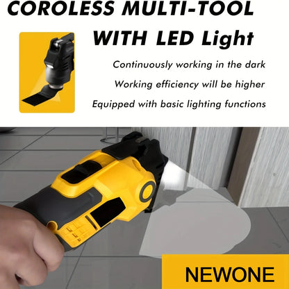 NEWONE 20V Max Oscillating Multi Tool Anti-Vibration Cordless Kit