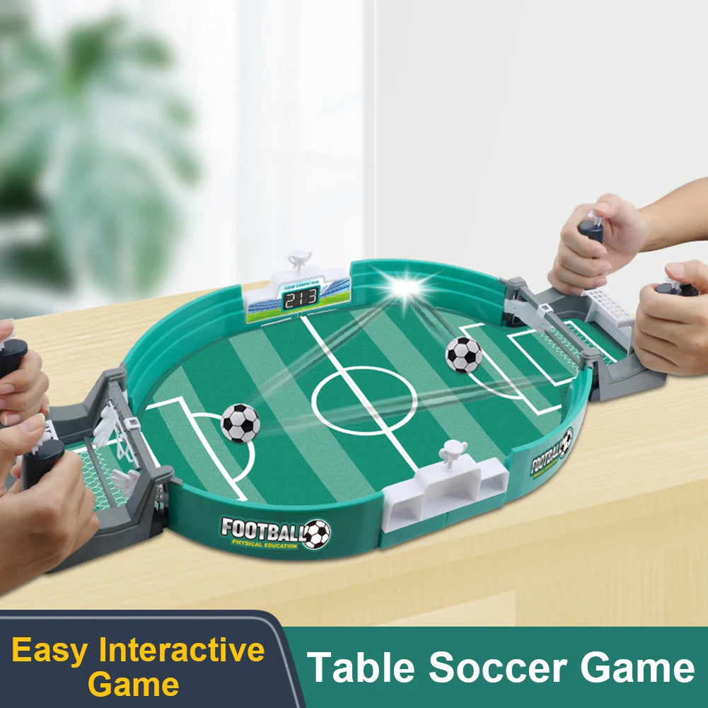 Mini Table Football Game Two Player Interactive Soccer Desk Toy