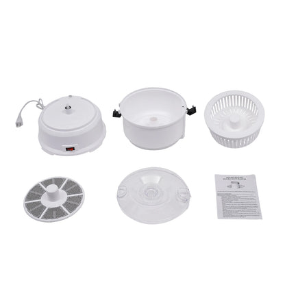 85W Electric Potato Peeler One-button Drive Automatic Peeler Spinner for Kitchens Restaurant Fast Food Shops
