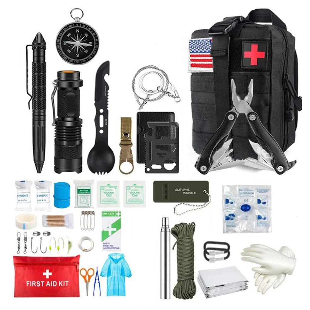 Choice Survival First Aid Kit Molle Outdoor Trauma Bag Emergency
