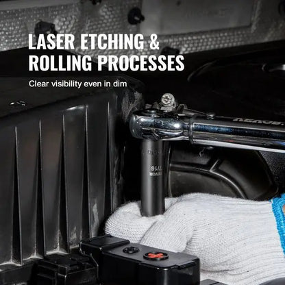 Vevor 90-Piece Impact Socket Set SAE And Metric 6-Point Cr-Mo