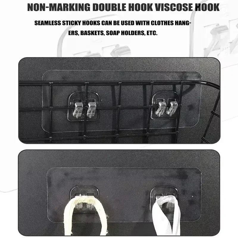 Self Adhesive Waterproof Wall Hook For Bathroom Kitchen