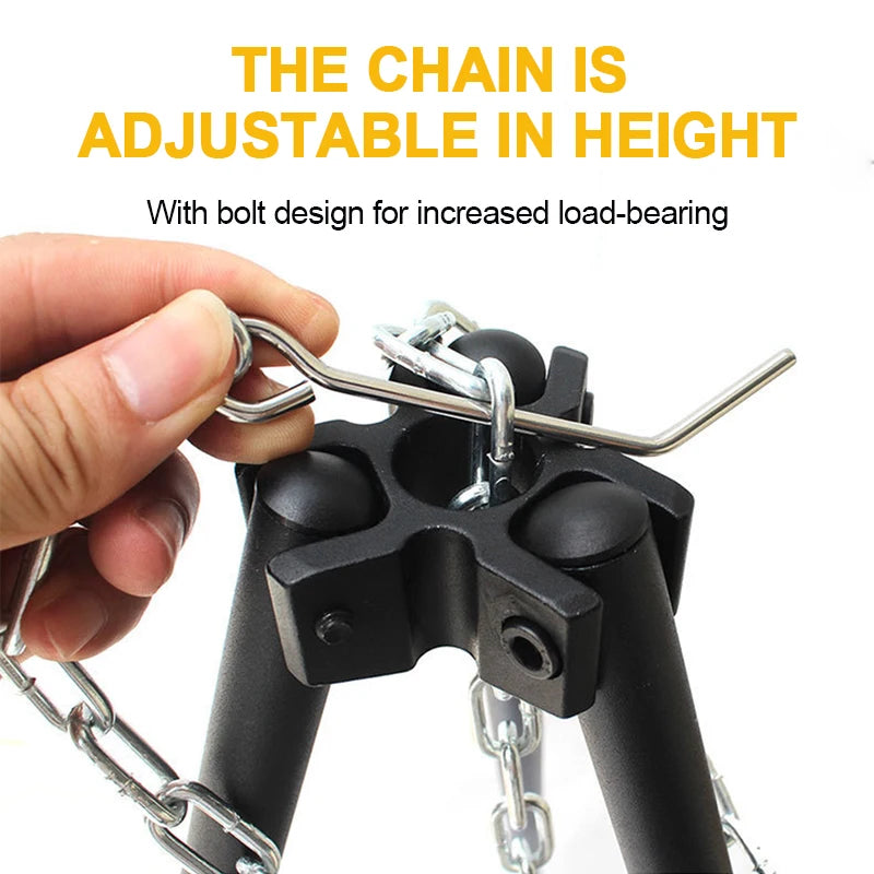 Hike Mount Camping Campfire Tripod Hanging Pot Outdoor Cookware