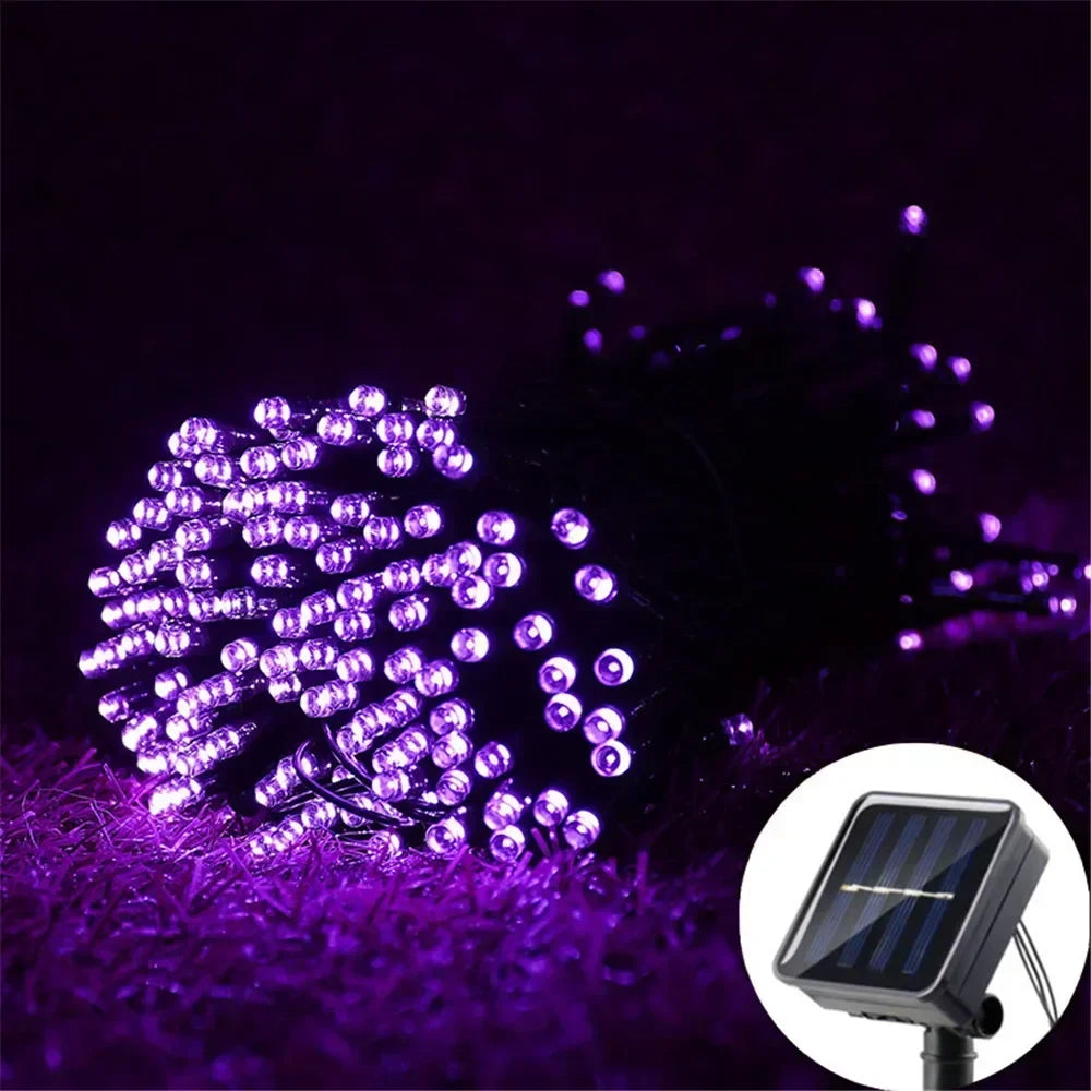 Outdoor Solar Light String LED Christmas Decoration,light String Solar Fairy Light Garden Christmas Decoration Light