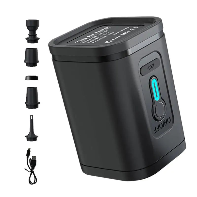 Mini Electric Vacuum Air Pump With Five Nozzles For Inflation