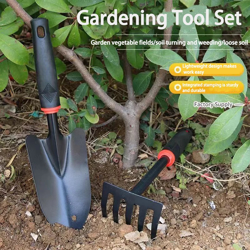 Choice Gardening Shovel Set of Four Alloy Steel Gardening Tools