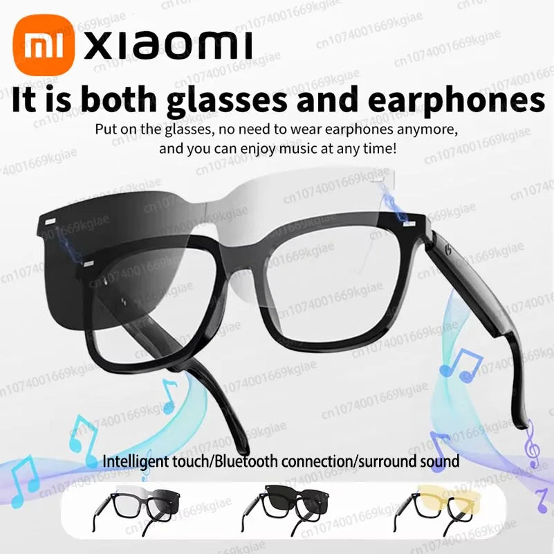 Xiaomi Magnetic Sleeve Mirror Changes Color Smart Bluetooth Glasses AI Translation Real-time Meet Simultaneous Interpretation