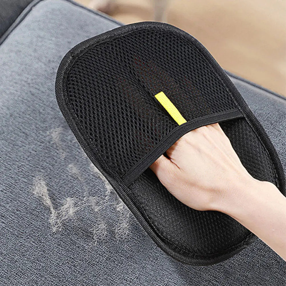 Pet Hair Removal Glove Grooming Mitt For Cats And Dogs