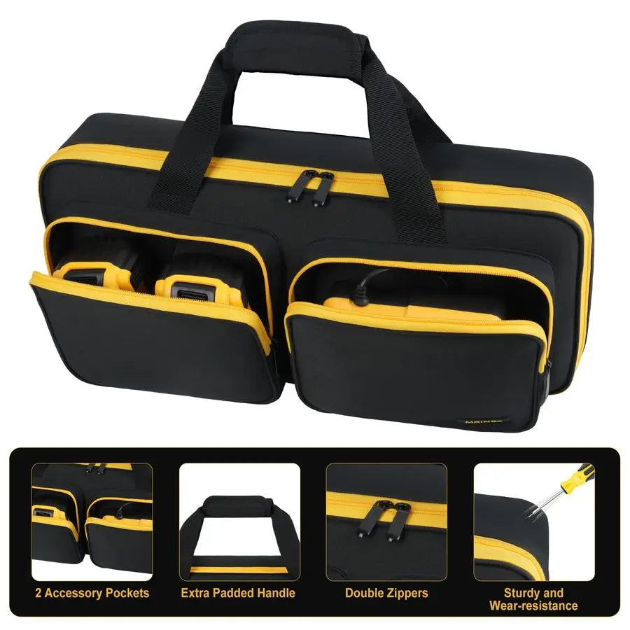 Case Compatible with DEWALT 20V 60V Reciprocating Saw DCS380B DCS382B DCS389B and Milwaukee M18 282120 262120 272220, with Multi